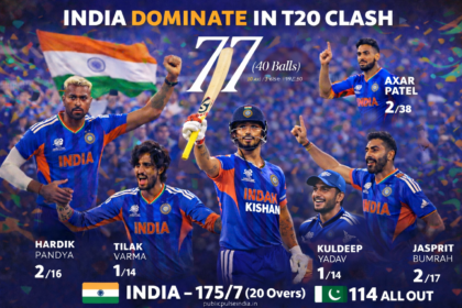 కొలంబో ప్రేమదాస స్టేడియంలో పాకిస్థాన్‌పై భారత్ 61 పరుగుల విజయం తర్వాత టీమిండియా సంబరాలు