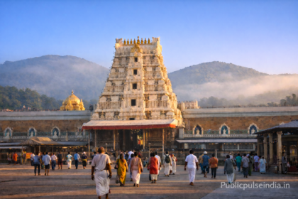 Tirumala Venkateswara Temple early morning view with devotees – Publicpulseindia.in